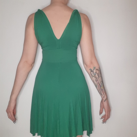 Vintage Punky Fish Handkerchief Green Fairy Dress. - Picture 4 of 6